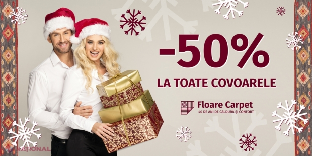 Așa ceva mai rar! Două săptămâni covoarele Floare Carpet sunt la jumătate de preț!