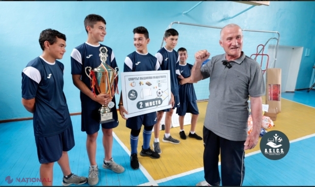 VIDEO, FOTO // A.S.I.C.S. recompensează PERFORMANȚA: Echipa din Svetlîi a primit inventar sportiv, după ce și-a adjudecat ,,argintul