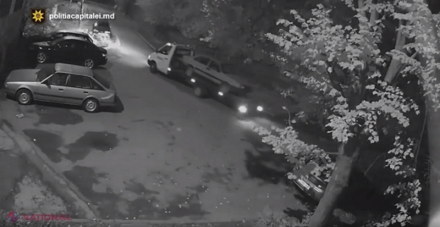 VIDEO // Răpirea automobilelor din Chișinău, la un ALT nivel: A angajat un evacuator pentru a fura o mașină