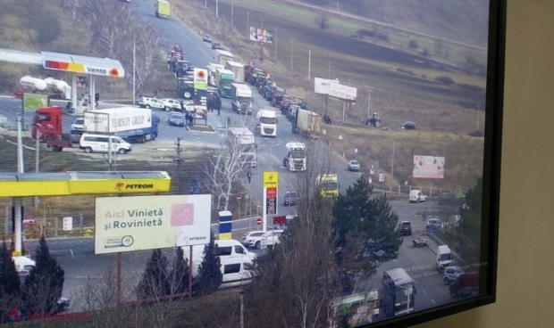 UPDATE // Drumul spre vama Leușeni a fost DEBLOCAT de fermieri 