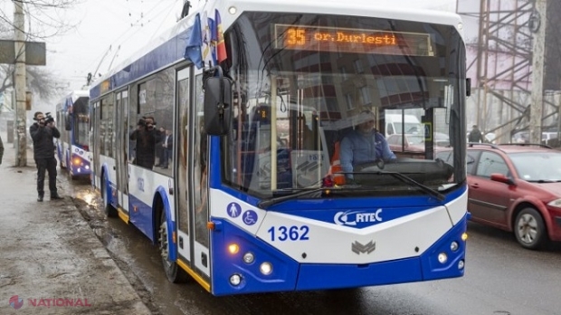 DOC // IMPORTANT! Itinerarul rutei de TROLEIBUZ nr. 35, care leagă Durleștiul de Chișinău, MODIFICAT din 1 octombrie