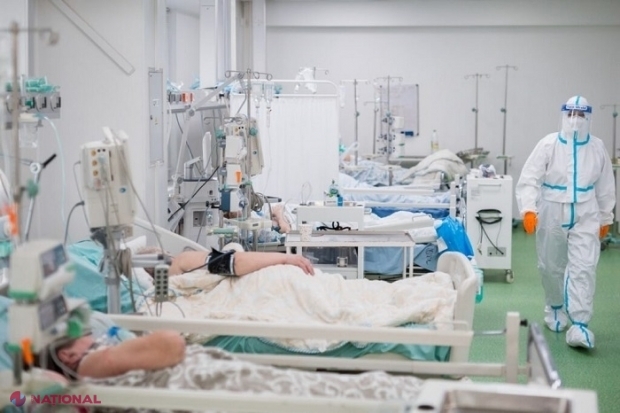 COD ROȘU în Chișinău: Jumătate dintre cei 1 360 de pacienți cu COVID-19 internați în spitalele din capitală se zbat între viață și moarte