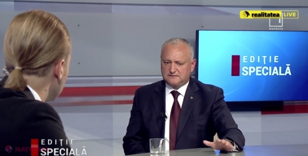 Dodon, supărat pe intenția Guvernului de a comemora victimele stalinismului și nazismului, ca în UE: Executivul ar trebui să se ocupe de salarii și pensii, iar „lupta ideologică” să fie lăsată pe seama șefului statului