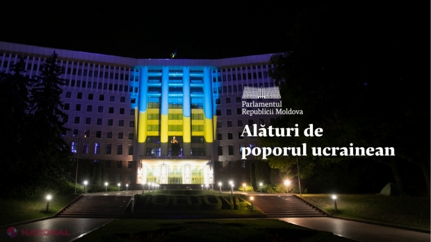 DOC // Parlamentul R. Moldova îi cere Rusiei să înceteze imediat RĂZBOIUL din țara vecină și să se retragă de pe întreg teritoriul recunoscut la nivel internațional al Ucrainei. Deputații BeCS nu au semnat DECLARAȚIA