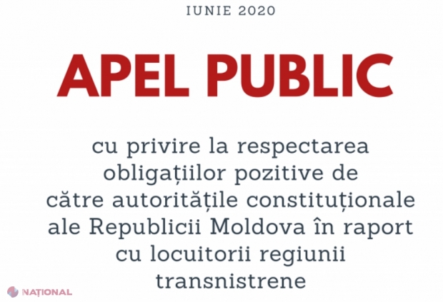APEL // Asociația „Promo-LEX” îndeamnă guvernarea R. Moldova să se ABȚINĂ de la acțiuni de susținere a regimului separatist de la Tiraspol: Autoritățile constituționale omit din discuții mai multe localități
