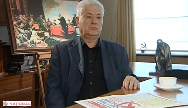 Atributele indispensabile pentru a filma un interviu cu Vladimir Voronin