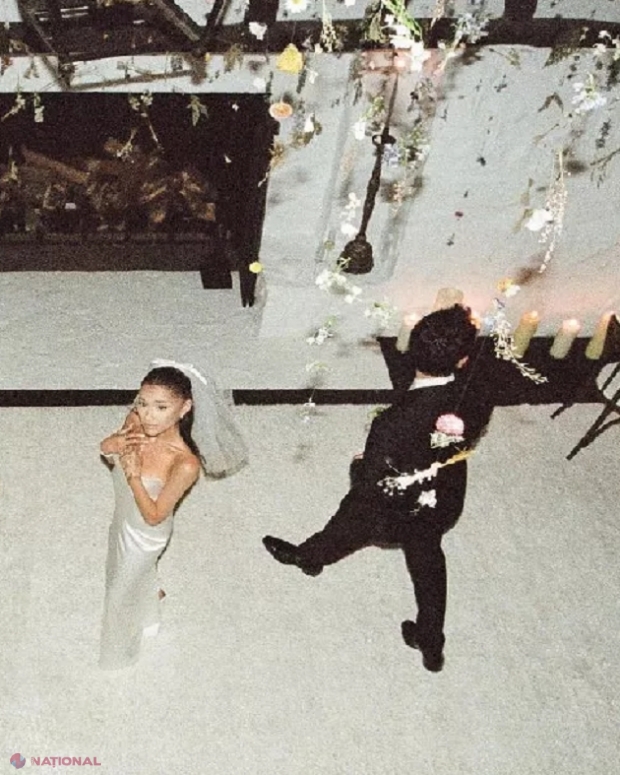 Ariana Grande și Dalton Gomez, imagini superbe de la nuntă
