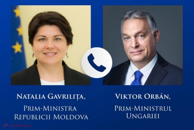 Prim-ministra Natalia Gavrilița i-a solicitat lui Victor Orban un răspuns pozitiv din partea Ungariei în vederea obținerii statutului de țară-candidată pentru aderare la UE: Ce-a răspuns premierul ungar