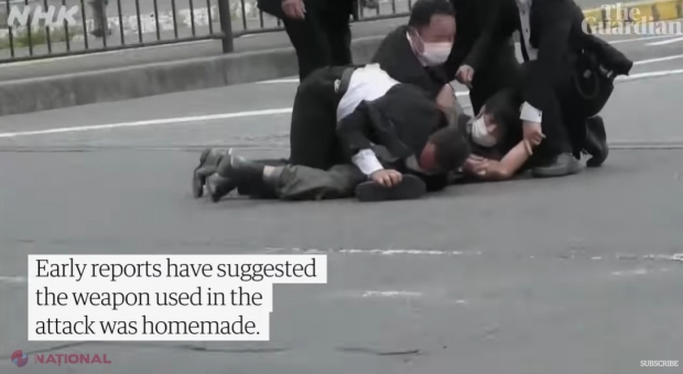 VIDEO, UPDATE // Ex-PREMIERUL Shinzo Abe a DECEDAT la spital, după ce fost ÎMPUȘCAT în timpul unui eveniment electoral și este în stare gravă. Momentul a fost FILMAT. Cine este ATACATORUL și de ce a tras în politician