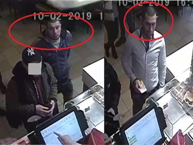 VIDEO // Doi inși, căutați de Poliție, pentru că au BĂTUT un cetățean străin în Chișinău: Îi recunoști?