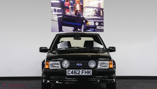 Fordul Escort RS Turbo al Prințesei Diana este scos la licitație, la aproape 25 de ani de la moartea ei