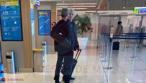 FOTO // Unul dintre „polit-tehnologii” Kremlinului, care s-ar fi implicat activ în alegerile din Găgăuzia, a părăsit de URGENȚĂ R. Moldova. Bărbatul a fost surprins pe aeroport când s-a îmbarcat la cursa spre Tel Aviv