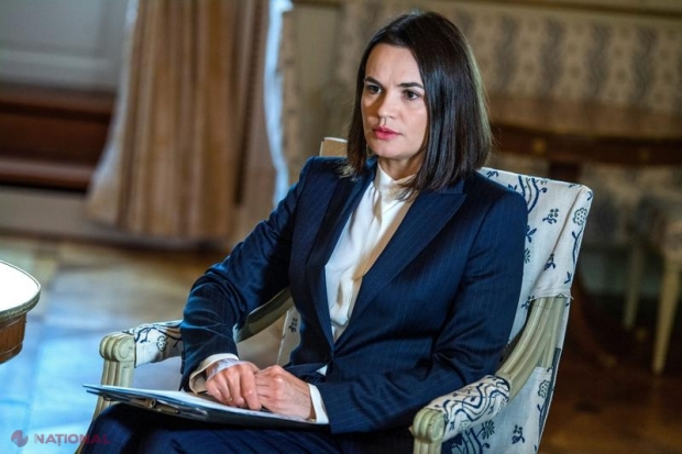 Lidera opoziţiei belaruse din exil, Svetlana Tihanovskaia, cere ajutor președintelui Franței