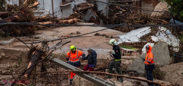 Dezastru în Spania: 51 de morți în regiunea Valencia, după ploile torențiale 