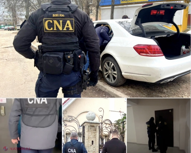 VIDEO // Un fost judecător al CSJ, avocați, dar și mai mulți POLIȚIȘTI, implicați într-o SCHEMĂ de corupție. Oamenii legii au efectuat 19 percheziții la domiciliile și în automobile bănuiților