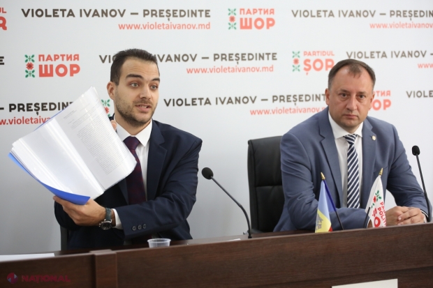 DOC // Partidul „ȘOR” susține că este ținta unor ATACURI menite să-i blocheze activitatea politică și electorală