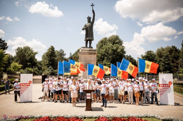 „START” pentru „O VIAȚĂ NOUĂ”. Mișcarea constituită la protestul din 19 iunie a format și o organizație de tineret
