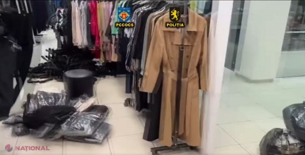 VIDEO // Haine de brand, parfumuri de lux și produse alimentare în valoare de un milion de lei, confiscate de poliție: Au fost aduse prin contrabandă din Turcia