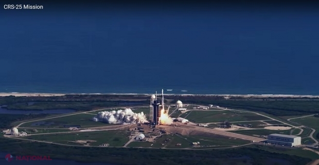 Satelitul „TUMnanoSAT”, construit de Universitatea Tehnică a Moldovei, transportat cu racheta Falcon 9 a companiei SpaceX la Stația Spațială Internațională