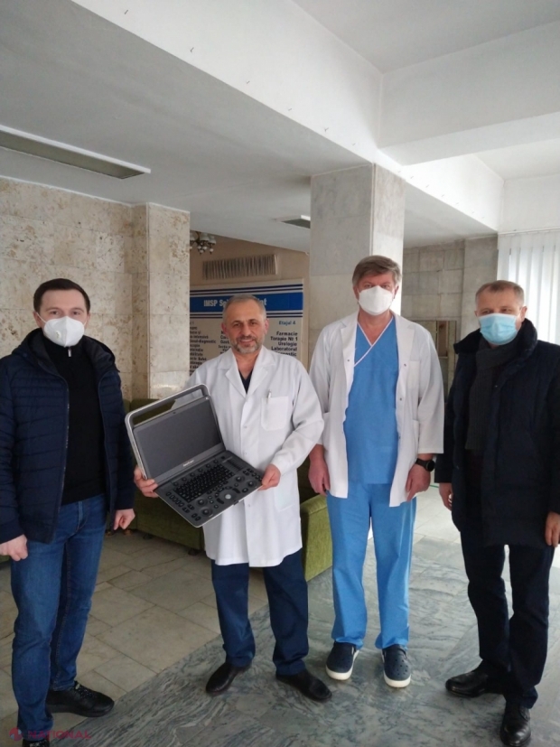 FOTO // DFM Duty Free vine în ajutorul medicilor: A donat spitalului Ministerului Sănătății un aparat care permite diagnosticarea bolnavilor de COVID-19