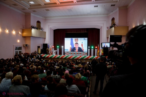 FOTO // Intervenția lui Șor la forumul candidaților Partidului „ȘOR”: „Am promis că voi transforma orașul Orhei, acum PROMIT SOLEMN că voi transforma raionul Orhei”