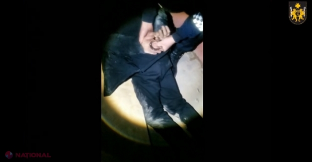 VIDEO // Beat, agresiv și fără permis de conducere la volan: Tânăr, vechi „client” al Poliției, „fugărit” noaptea prin Chișinău de către oamenii legii