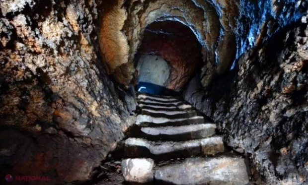 VIDEO // Misterele „orașului subteran” din nordul Moldovei: tuneluri și catacombe medievale, viitoare atracție europeană