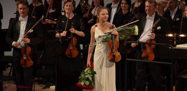 O violonistă moldoveancă a CUCERIT rușii la cel mai prestigios concurs muzical