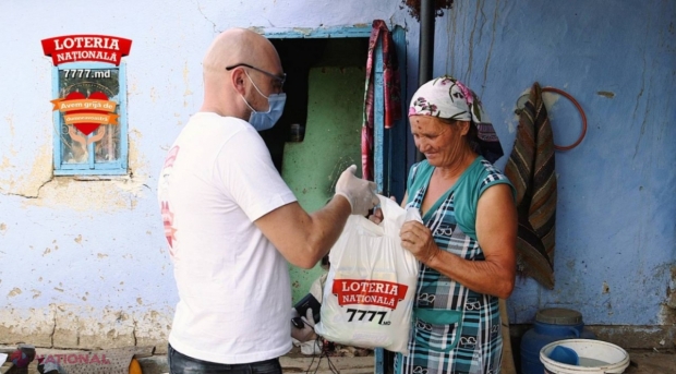 „Avem grijă de dumneavoastră”  // Loteria Națională a oferit ajutoare umanitare pentru 1500 de familii din toată țara