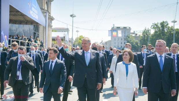Depunerea cererii de ADERARE a R. Moldova la UE este salutată de Klaus Iohannis: „Salut cu căldură demersul ISTORIC al Maiei Sandu”