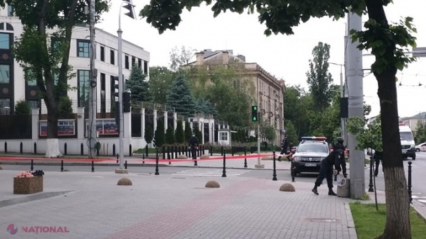 Ambasada Rusiei la Chișinău, notificată prin e-mail că ar fi MINATĂ: Alerta a fost FALSĂ 