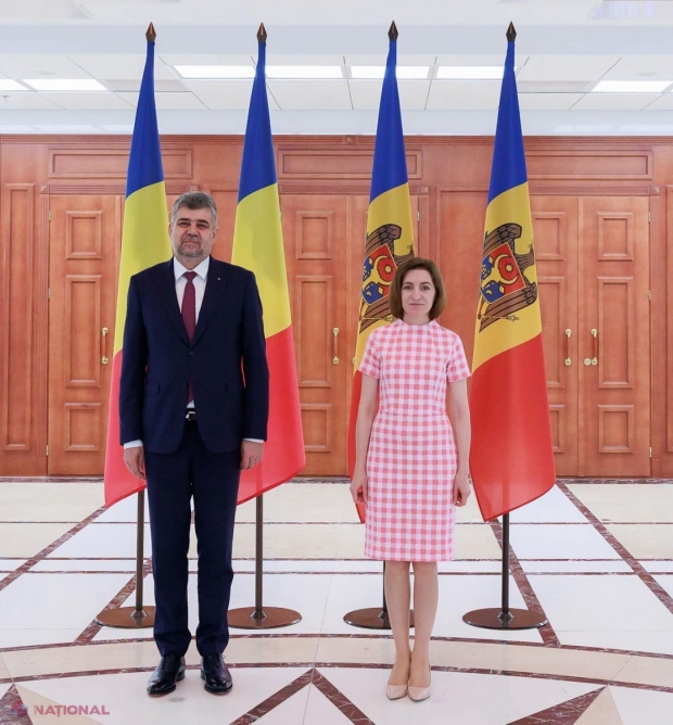 Premierul României, Marcel Ciolacu, întrevedere cu președinta Maia Sandu: „Locul Republicii Moldova este în Uniunea Europeană! R. Moldova poate conta pe România”