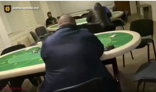 VIDEO // CLANDESTIN: Sală de jocuri de noroc, amenajată la demisolul unui bloc de locuit din Chișinău: Activa numai pe timp de noapte