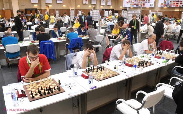 Rezultat ISTORIC la Olimpiada Mondială de Șah din India pentru șahiștii din R. Moldova. După șapte VICTORII și trei remize, naționala noastră a împărțit locurile 4-6 cu India și SUA