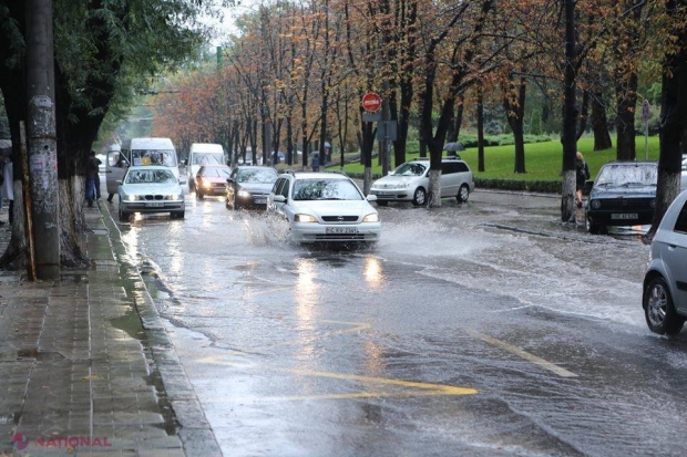 ALERTĂ // Cod galben de ploi puternice, vânt și înghețuri în R. Moldova