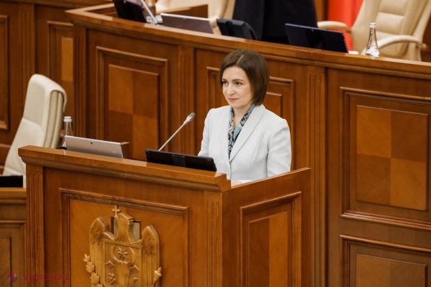 Maia Sandu acuză Rusia de destabilizarea R. Moldova și cheamă alegătorii să apere suveranitatea statului