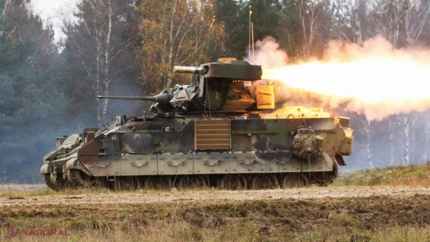 VIDEO // „Începutul sfârșitului pentru armata rusă în Ucraina”. Un Bradley M2 poate scoate din joc 3-4 BTR-uri sovietice