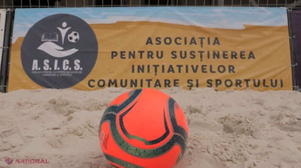 FOTO // Asociația pentru Susținerea Inițiativelor Comunitare și Sportului SALVEAZĂ o competiție cu TRADIȚII în R. Moldova. Spectacol total în DEBUTUL Campionatului A.S.I.C.S. de fotbal pe plajă
