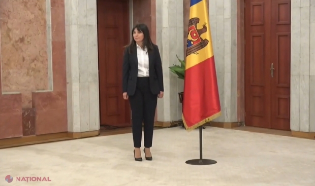 VIDEO // Victoria Belous, învestită în funcția de ministru al Finanțelor. „Avem așteptări mari și pe partea de menținere a tuturor cheltuielilor”