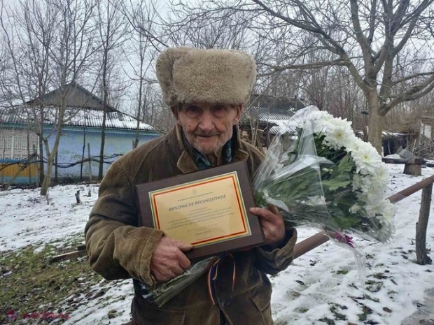 Un basarabean care a luptat în Armata Română în timpul celui de-al Doilea Război Mondial a împlinit 102 ani! Ministrul Apărării de la București i-a trimis o scrisoare