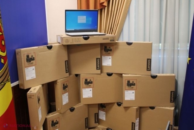 Peste 5 000 de laptopuri noi pentru școlile din R. Moldova: Echipamente procurate cu sprijinul financiar al Băncii Mondiale