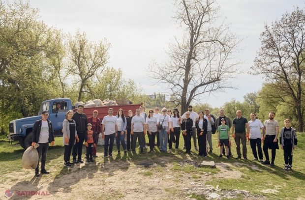 FOTO // „CRICOVA GOES GREEN”: Echipa Vinăriei „Cricova” a umplut două remorci mari cu deșeuri colectate din pădurea de lângă orășelul Cricova. Sorin Maslo: „Prin astfel de acțiuni demonstrăm că ne pasă de ceea ce ne înconjoară”