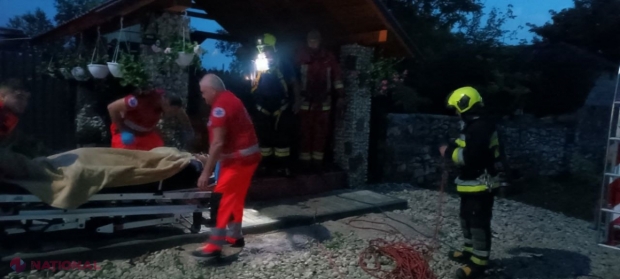 Orhei: Un tânăr a căzut într-o fântână adâncă de 27 de metri, plină cu apă