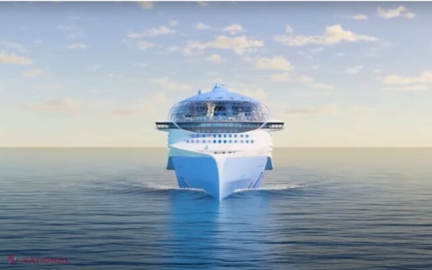 Cea mai mare navă de croazieră din lume – de cinci ori mai mare decât Titanicul – este pe cale să pornească în larg
