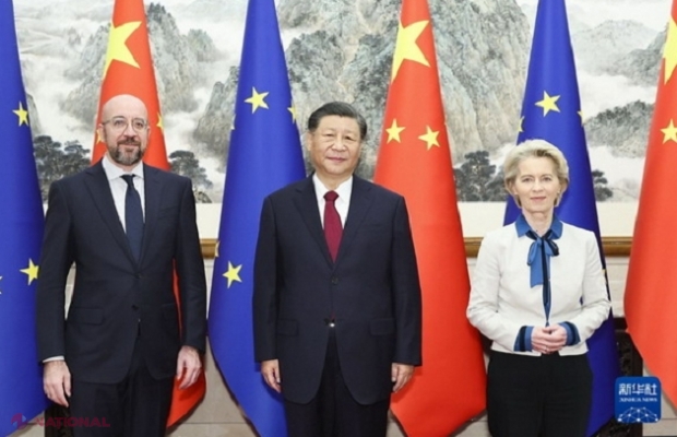 UE cere imperativ Chinei să se ocupe de firmele care au legături cu Rusia. Lista primită de Xi Jinping de la Charles Michel 