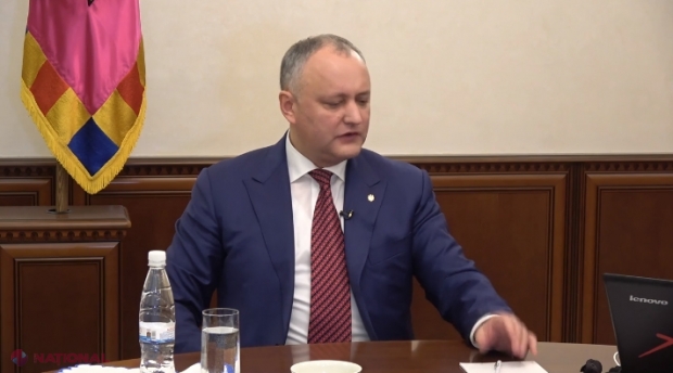 Dodon se LAUDĂ că Putin i-a dat BAZA DE DATE a moldovenilor care au încălcat regimul de ședere în Rusia. Oficialul i-a luat apărarea Rusiei și acuză Occidentul că s-ar implica în treburile interne ale R. Moldova