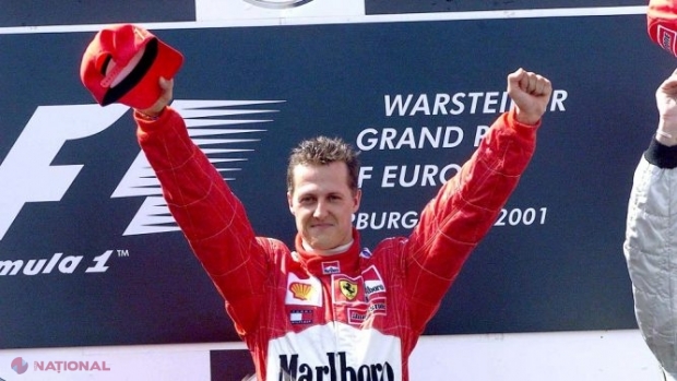 Prietenii își iau ADIO de la Michael Schumacher