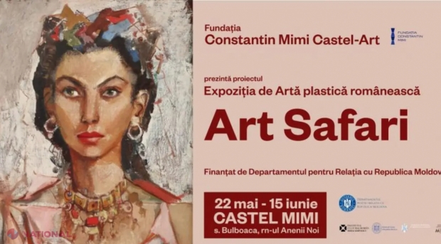 Tablourile care au creat istoria artei în România vor putea fi admirate de publicul din R. Moldova la Castel Mimi, în cadrul vernisajului „Art Safari”. Intrarea la expoziție este GRATUITĂ, grație suportului oferit de DRRM