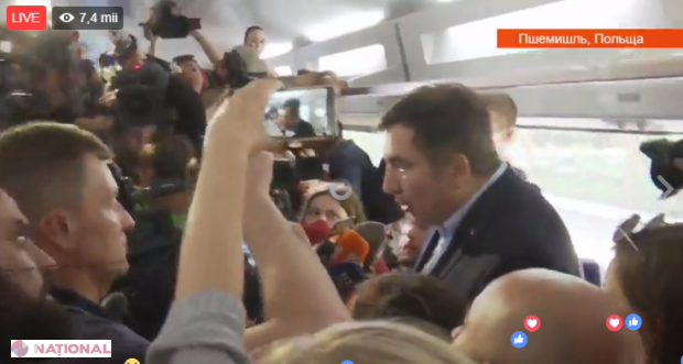 UPDATE // Mihail Saakașvili a reușit să intre în Ucraina