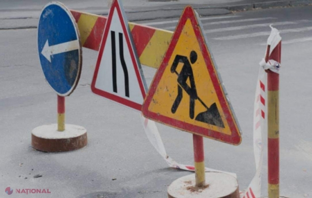 Atenție, șoferi! Circulația rutieră, restricționată parțial, până pe 22 iulie, pe bd. Moscova din Chișinău
